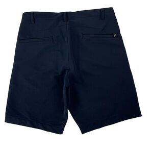 NWT Zyia Active Men's Clubhouse Trainer Shorts Navy Blue SZ M New